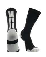 TCK socks Black/White / X-Large Crew Socks Baseline 3.0 Adult Sizes Team Colors