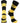 TCK socks Black/Yellow / Large Wichita State Shockers Socks Game Day Striped Crew Socks