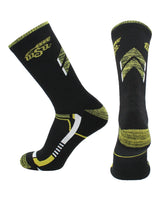 TCK socks Black/Yellow / Large Wichita State Shockers Socks Wichita State University Shockers Champion Crew Socks