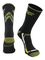 TCK NCAA Performance Champion Crew Socks – Wichita State Shockers, Black/Yellow, Large