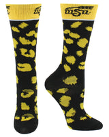 TCK socks Black/Yellow / Medium Wichita State Shockers Socks Womens Savage Crew Socks