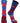 TCK socks Blue/Crimson / Large KU Kansas Jayhawks Socks Game Day Striped Crew Socks