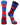 TCK socks Blue/Crimson / Large KU Kansas Jayhawks Socks Game Day Striped Crew Socks