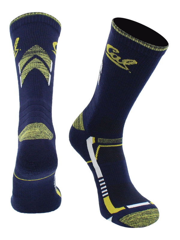 TCK socks Blue/Gold / Large Cal Bears Socks University of California Berkeley Golden Bears Champion Crew Socks
