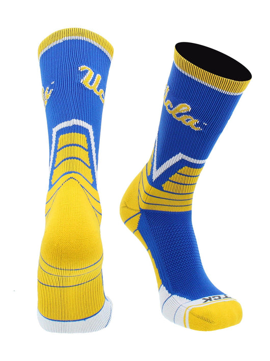 TCK socks Blue/Gold/White / Large UCLA Bruins Socks Victory Crew