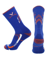 TCK socks Blue/Orange / Large Virginia Cavaliers Socks University of Virginia Cavaliers Champion Crew Socks