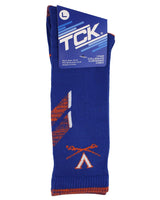 TCK socks Blue/Orange / Large Virginia Cavaliers Socks University of Virginia Cavaliers Champion Crew Socks
