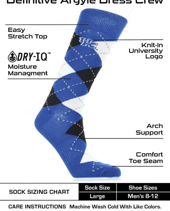 Kentucky Wildcats Argyle Dress Socks – Collegiate Crew