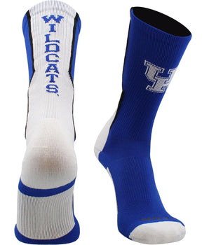 TCK socks Blue/White/Black / Large Kentucky Wildcats Socks Perimeter Crew