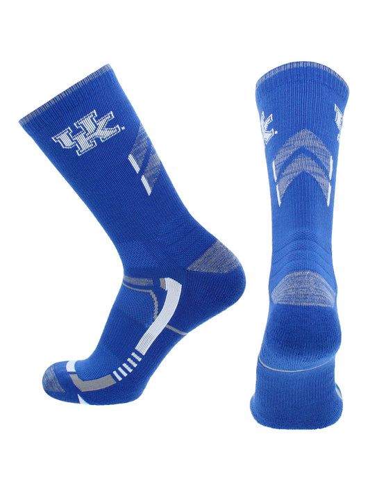 TCK socks Blue/White / Large Kentucky Wildcats Socks University of Kentucky Wildcats Champion Crew Socks