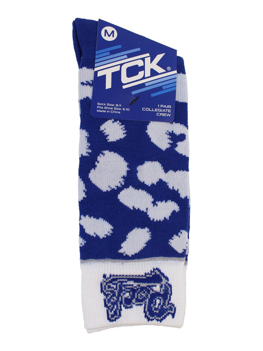 TCK socks Blue/White / Medium Nevada Wolf Pack Socks Womens Savage Crew Socks