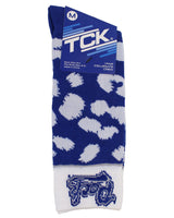 TCK socks Blue/White / Medium Nevada Wolf Pack Socks Womens Savage Crew Socks