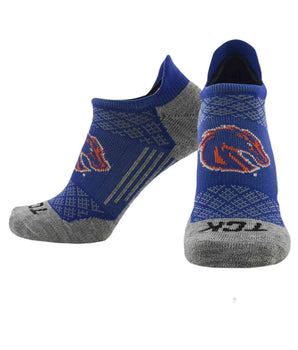 TCK socks Boise State Broncos / Large Boise State Broncos Tour No Show Tab Socks - Made in USA