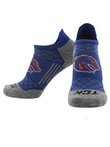 TCK socks Boise State Broncos / Large Boise State Broncos Tour No Show Tab Socks - Made in USA