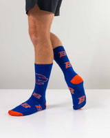 TCK socks Boise State Broncos Mayhem Crew Socks (Made in USA)