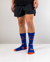 TCK socks Boise State Broncos Mayhem Crew Socks (Made in USA)
