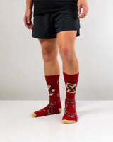 TCK socks Boston College Eagles Mayhem Crew Socks (Made in USA)