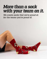 TCK socks Boston College Eagles Mayhem Crew Socks (Made in USA)