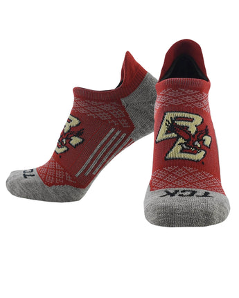TCK socks Boston College Eagles Tour No Show Tab Socks - Made in USA