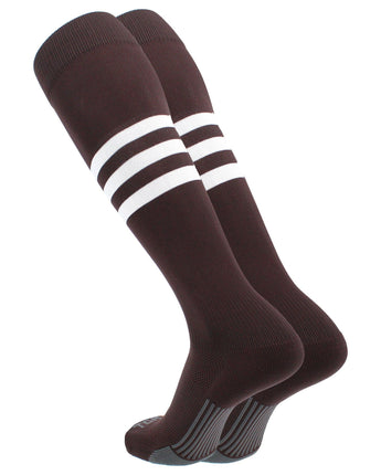 MadSportsStuff x TCK Made in USA Classic 3-Stripe Dugout Socks