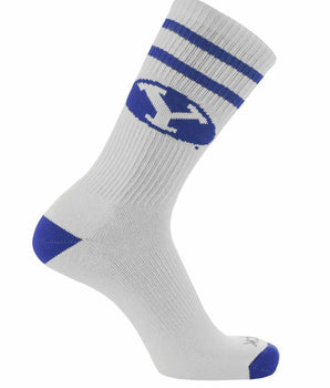 TCK socks BYU Cougars / Large BYU Cougars | Vintage | NCAA Mens and Womens Soft Cotton Sock