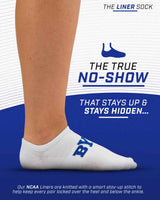 TCK socks BYU Cougars / One Size TCK BYU Cougars No Show Liner Socks (3-Pack)