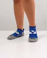 TCK socks BYU Cougars Tour No Show Tab Socks - Made in USA