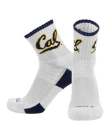 TCK socks Cal Berkeley Golden Bears / Large TCK Cal Berkeley Golden Bears Quarter Socks - Made in USA