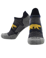 TCK socks California Golden Bears / Large California Golden Bears Tour No Show Tab Socks - Made in USA