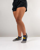 TCK socks California Golden Bears Tour No Show Tab Socks - Made in USA