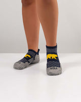 TCK socks California Golden Bears Tour No Show Tab Socks - Made in USA