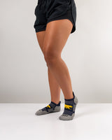 TCK socks California Golden Bears Tour No Show Tab Socks - Made in USA