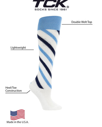 TCK socks Candy Stripe Knee High Softball Socks