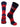 TCK socks Cardinal/Blue / Large Fresno State Bulldogs Socks Game Day Striped Crew Socks