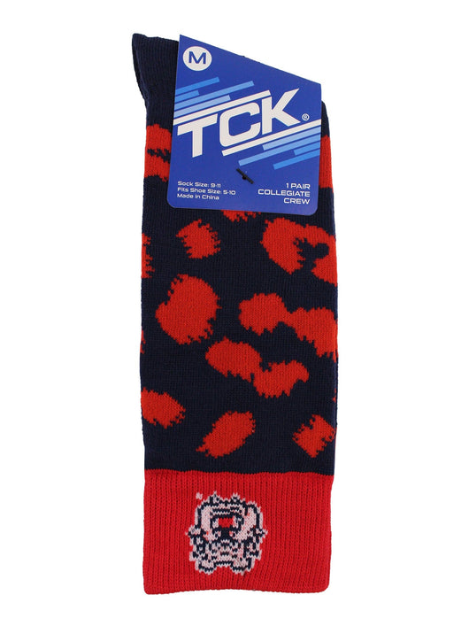 TCK socks Cardinal/Blue / Medium Fresno State Bulldogs Socks Womens Savage Crew Socks