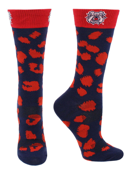 TCK socks Cardinal/Blue / Medium Fresno State Bulldogs Socks Womens Savage Crew Socks