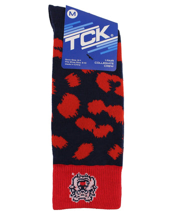 TCK socks Cardinal/Blue / Medium Fresno State Bulldogs Socks Womens Savage Crew Socks