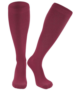 TCK socks Cardinal / Large Sport Light Team Uniform Tube Socks - Solid Colors by TCK