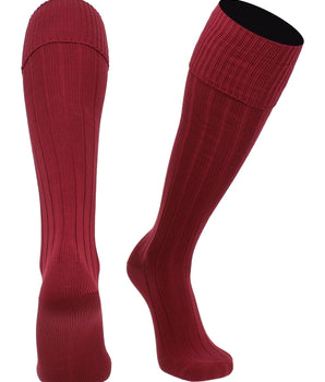TCK socks Cardinal / Medium Soccer Socks European Style