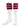 TCK socks Cardinal / Small Retro 3 Stripe OTC Tube Socks