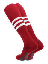 MadSportsStuff x TCK Made in USA Classic 3-Stripe Dugout Socks