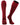 TCK socks Cardinal / X-Large Adult Size Multisport Tube Socks