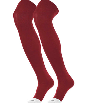 TCK socks Cardinal / X-Small Prosport Over the Knee Athletic Socks