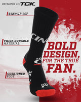 Cincinnati Bearcats Mayhem Crew Socks (Made in USA)