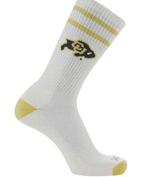TCK socks Colorado Buffaloes / Large Colorado Buffaloes | Vintage | NCAA Mens and Womens Soft Cotton Sock