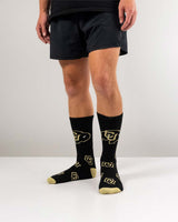 TCK socks Colorado Buffaloes Mayhem Crew Socks (Made in USA)
