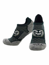 TCK socks Colorado State Rams / Medium Colorado State Rams Tour No Show Tab Socks - Made in USA