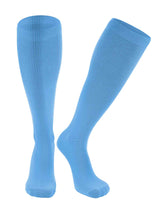 TCK socks Columbia Blue / Large Sport Light Team Uniform Tube Socks - Solid Colors by TCK