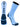 TCK socks Columbia Blue/Navy / Large Midline Lacrosse Logo Crew Socks