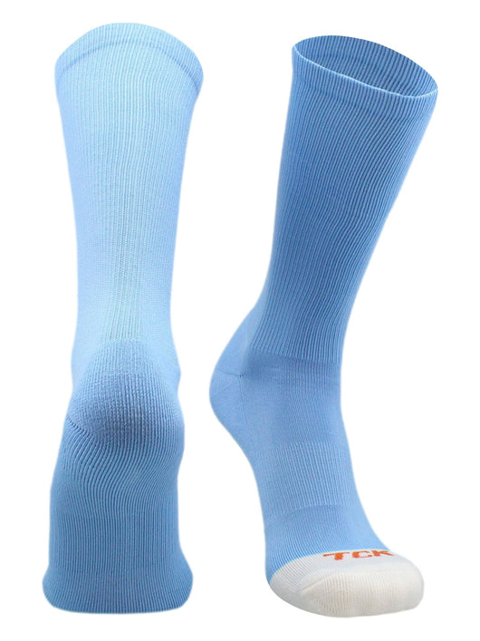 TCK socks Columbia Blue / Small Athletic Prosport Performance Crew Socks For All Sports